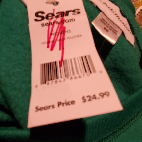 i.b.diffusion women's small green pullover nwt - Picture 7 of 7